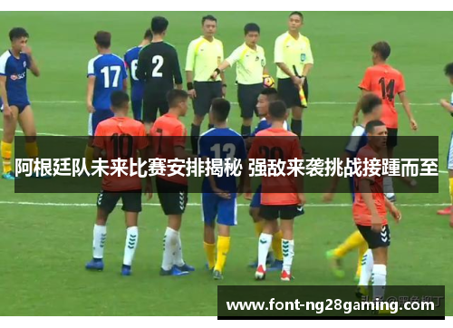 阿根廷队未来比赛安排揭秘 强敌来袭挑战接踵而至